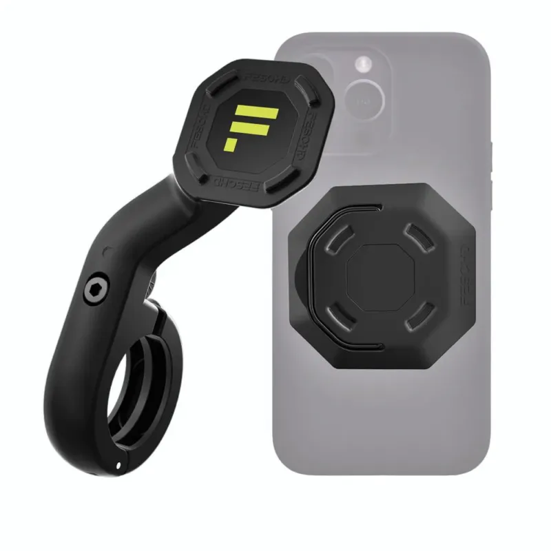 FESCHD Smartphonehalter Bike Bundle schwarz Handy-Halterung + Adapterplatte Direktkauf