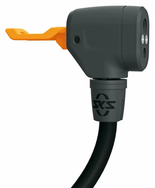 SKS Adapter GERMANY MV EASY Pumpenkopf für alle Ventilarten - ergonomischer Feststellhebel glasfaserverstärkter Kunststoff nachrüstbar auf alle SKS-Pumpen max. 16 bar Aktuell