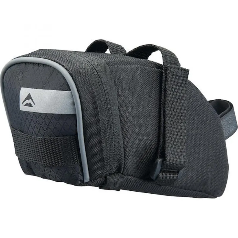 Merida STRIPE Satteltasche M Schwarz/Grau - 10L, spritzwassergeschützt & praktisch Aktuell