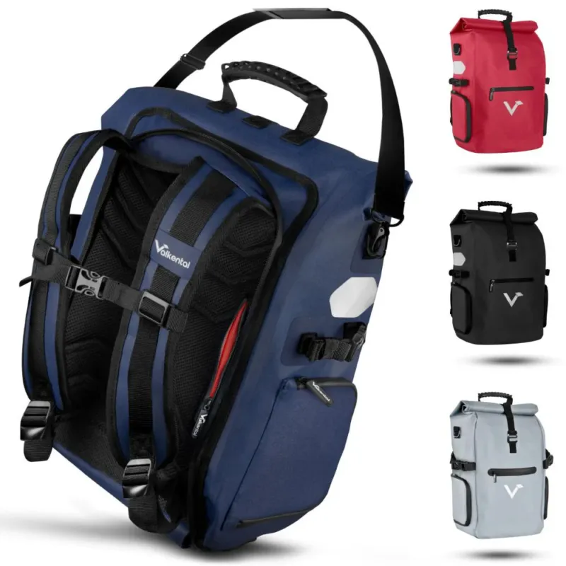 Top-Preis Valkental Rucksack ValkPro 3in1 Fahrradtasche blau