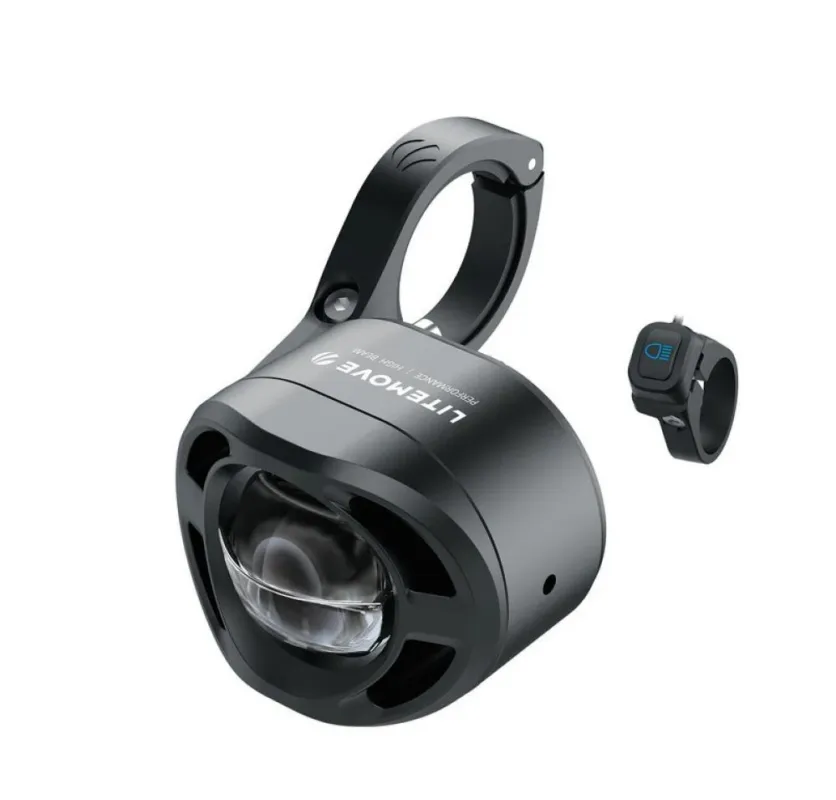 Kostenloser Rückversand LITEMOVE Frontlicht mit Fernlicht AEW-230 Lenkerhalterung 230 - kompakter Hochleistungs-LED-Scheinwerfer