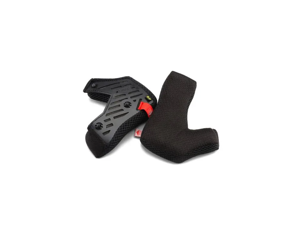 100% Aircraft cheek pad 35mm black - präziser Passform- und Komfort-Upgrade Highlight