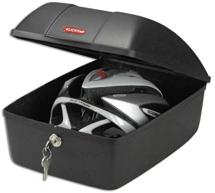 Rixen & Kaul Anhänger Rixen&Kaul KLICKfix Gepäckträgerbox schwarz 25x35x18cm 12l - KLICKfix-Gepäckträgerbox Begrenztes Angebot