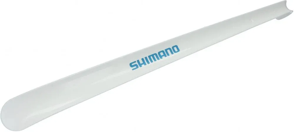 Shimano Schuhlöffel 43CM blaue Schrift - weiß Garantierte Lieferung