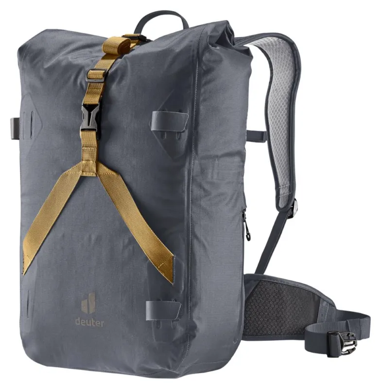 Deuter Amager 25+5 Fahrradrucksack Wasserdicht Graphite - 25 Liter Volumen mit Laptopfach Abverkauf