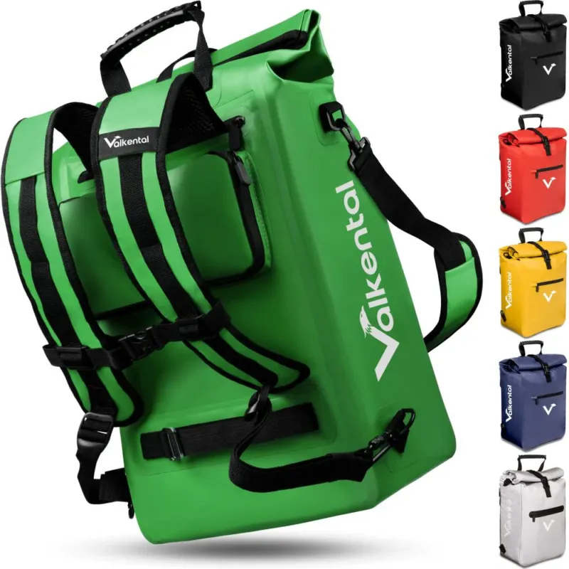 Top-Preis Valkental Rucksack ValkOne 3in1 Fahrradtasche grün