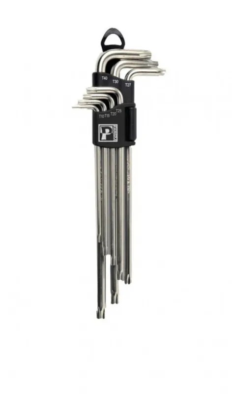 Preis Gesenkt Pedros L-Vielzahnschlüssel 7er Set T10, T15, T20, T25, T27, T30, & T40