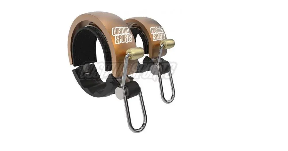 Knog Fahrradklingel Oi Luxe klein 22.2mm schwarz matt bourbon Mega-Angebot