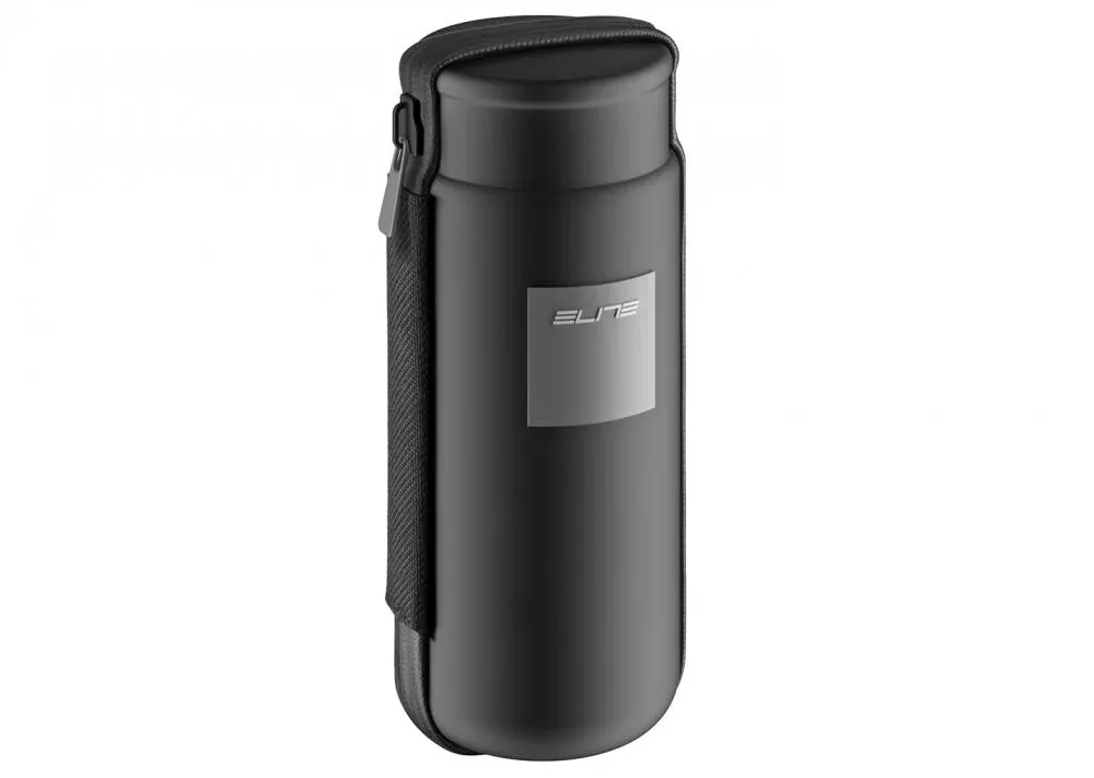 Elite Transportflasche TAKUIN schwarz graue Grafik Durchmesser 74mm Neue Kollektion
