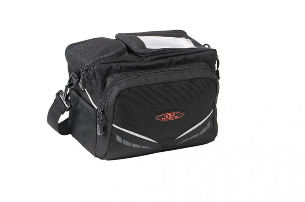Norco Lenkertasche Kansas schwarz Größe 26x20x20cm 8l ohne Lenkeradapter Super-Preis