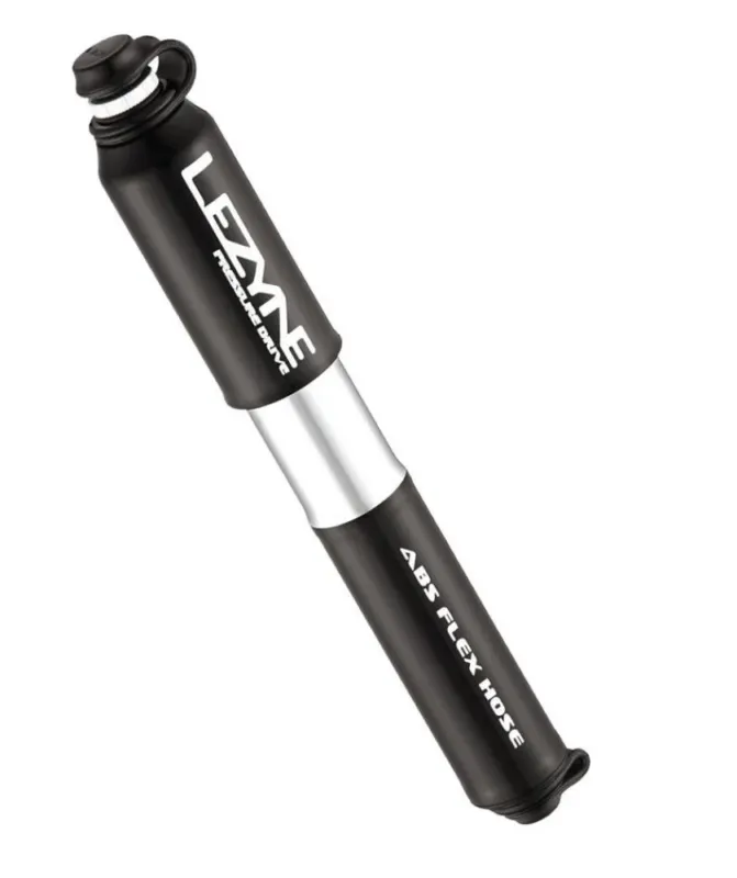 Letzte Chance Lezyne Minipumpe High-End CNC Pressure Drive AV/SV 120psi/8bar Gr. S schwarz