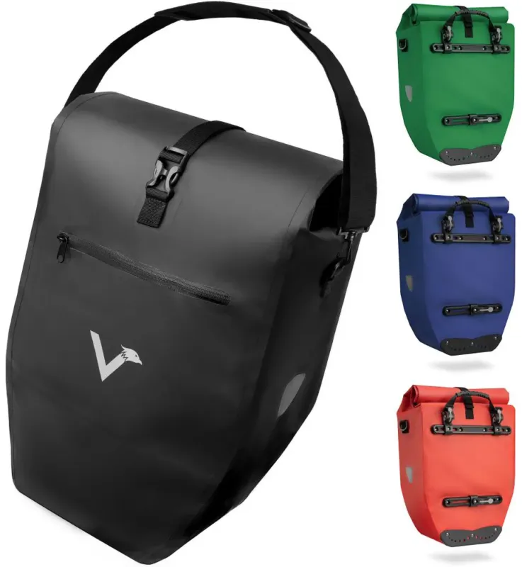 Kracherpreis Valkental Gepäckträgertasche ValkBasic schwarz 28L