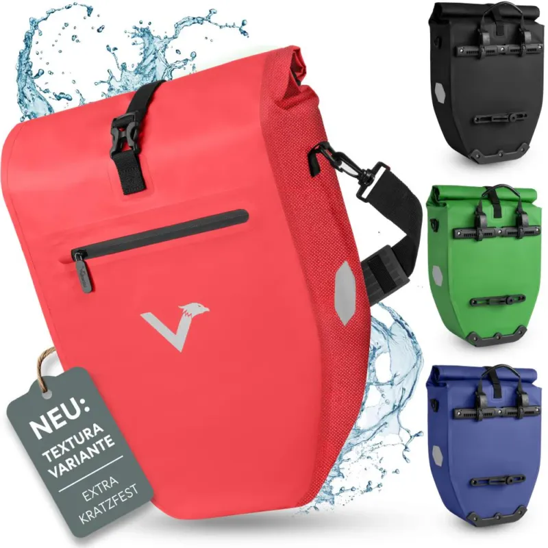 Saisonangebot Valkental Gepäckträgertasche ValkBasic rot 28L