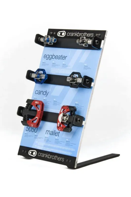 Crankbrothers Pedal Thekenaufsteller für 6 Pedale (ohne Bestückung) Schnäppchen