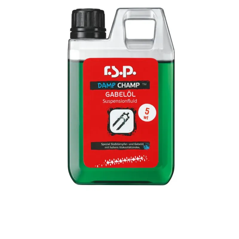 RSP Damp Champ Gabelöl 250 ml - vollsynthetisches Dämpferfluid mit Verschleißschutz Solange Der Vorrat Reicht