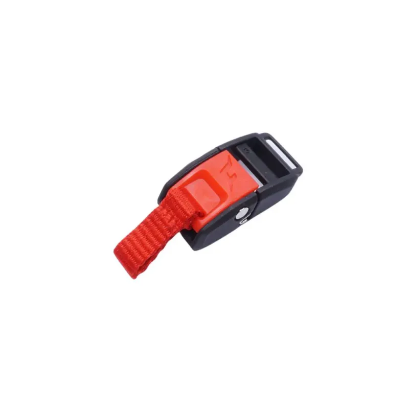 Cratoni Buckle Steplock mini Schloss | black-red | UNI Kracherpreis