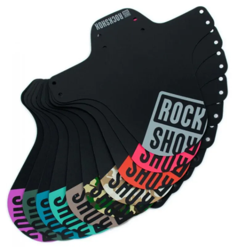 Saisonangebot RockShox Steckblech Fender VR schwarz/green - Fahrrad Schutzblech vorne