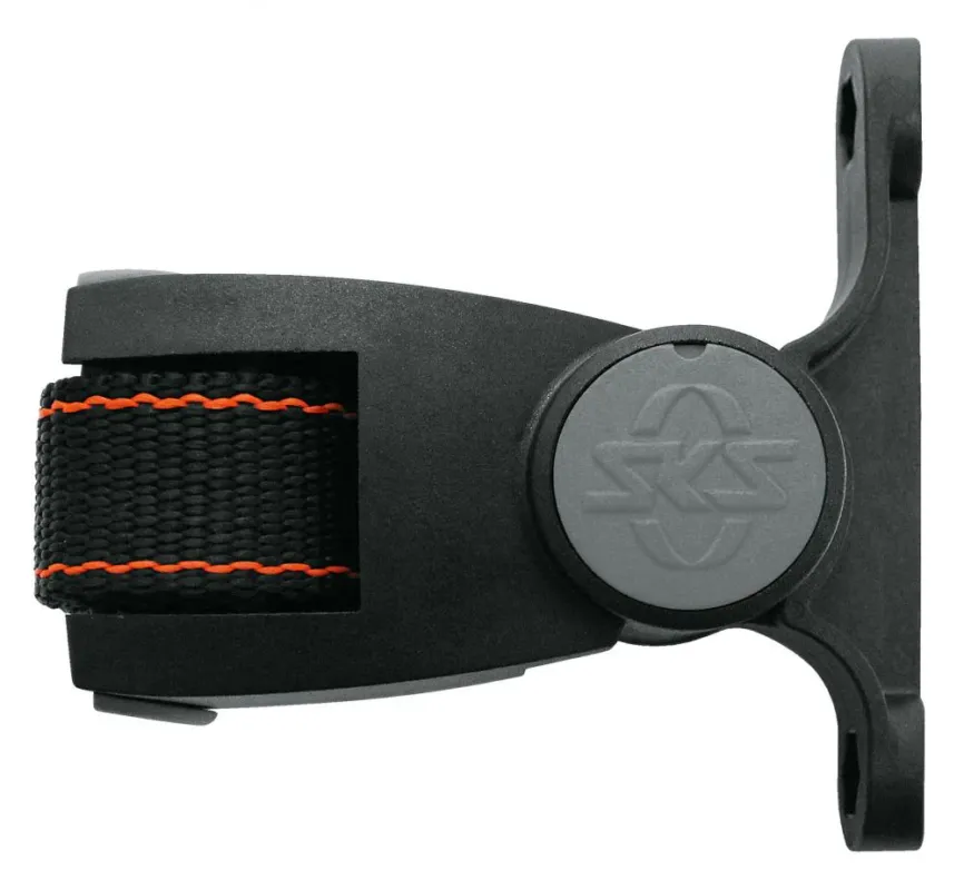 Bestseller SKS Flaschenhalter-Adapter mit Quick-Release-Befestigung - einstellbarem Gurt und Winkelverstellung für flexible Montage an Sattelstütze Vorbau oder Rahmen