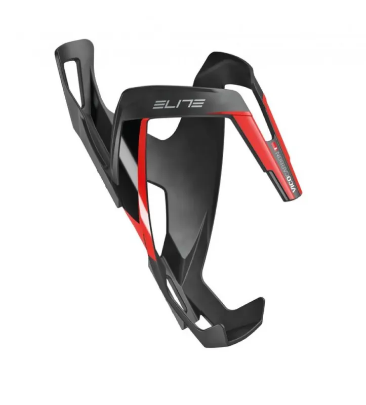 Direktkauf Elite Trinkflaschenhalter Vico Carbon schwarz/rot