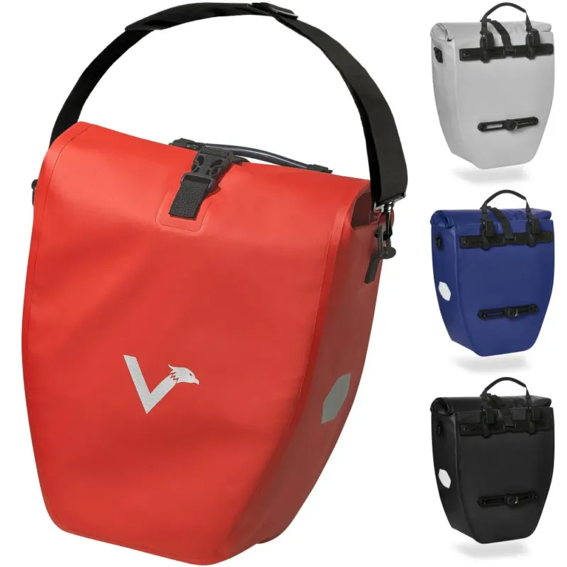 Kostenfreie Lieferung Valkental Gepäckträgertasche ValkBasic rot 20L