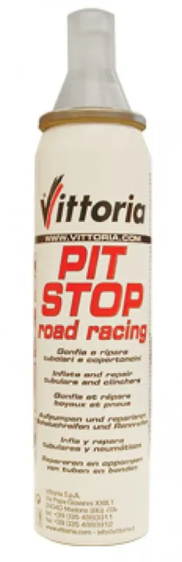 Neue Kollektion Vittoria PIT STOP Road Racing 75ml Reifenpannenspray - schnelle Reifenreparatur unterwegs