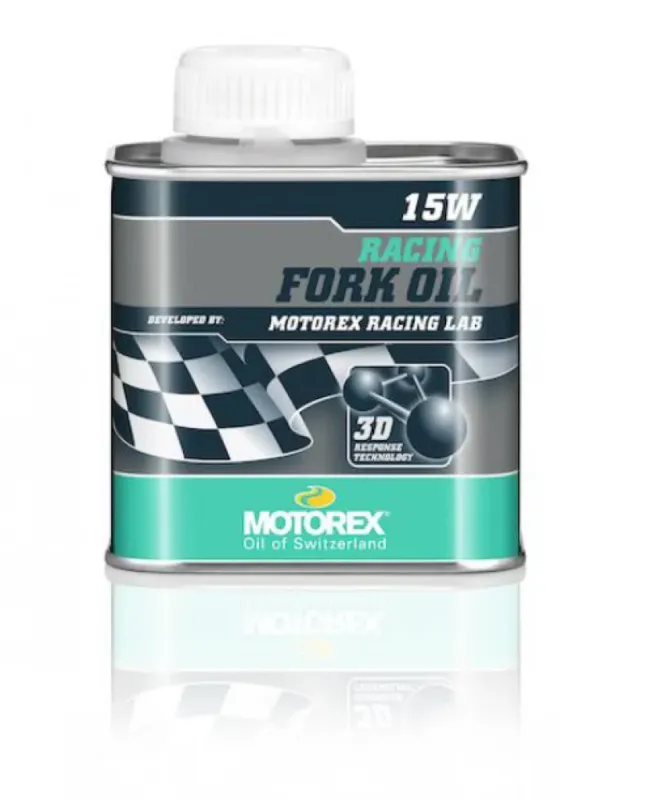 MOTOREX RACING FORK OIL 15W 250 ml - Premium Gabelöl mit 3D RESPONSE TECHNOLOGY Preis Gesenkt