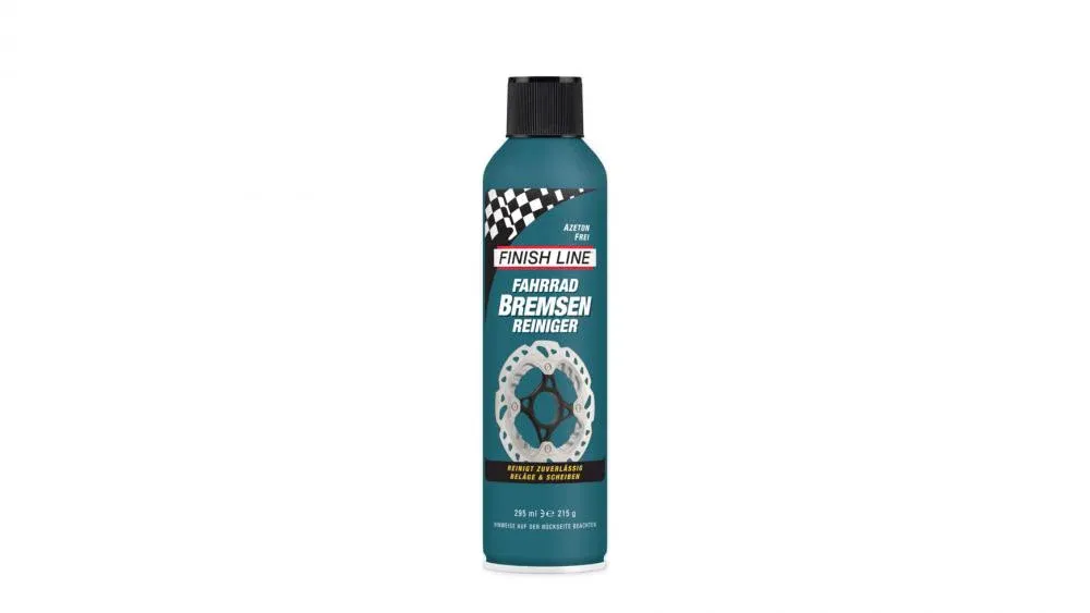 Finish Line Bremsscheibenreiniger 295ml - schnell trocknender Disc Brake Cleaner für Scheibenbremsen, entfernt Öl, Schmutz und Bremsstaub, rückstandsfrei Highlight