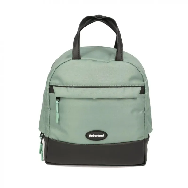 Aktuell Haberland Rucksack-Lenkertasche Bella salbei/sw - flexible Lenker- und Rucksacktasche für E-Bikes