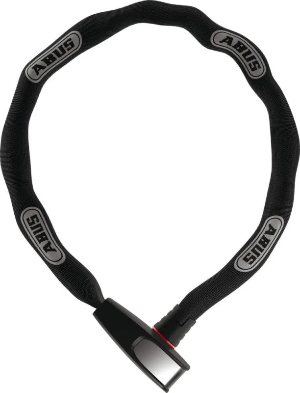 Bestseller ABUS Catena 6806K/85 Kettenschloss, 85 cm, 6 mm Vierkantkette, Textilschlauch, Sicherheitslevel 6, schwarz