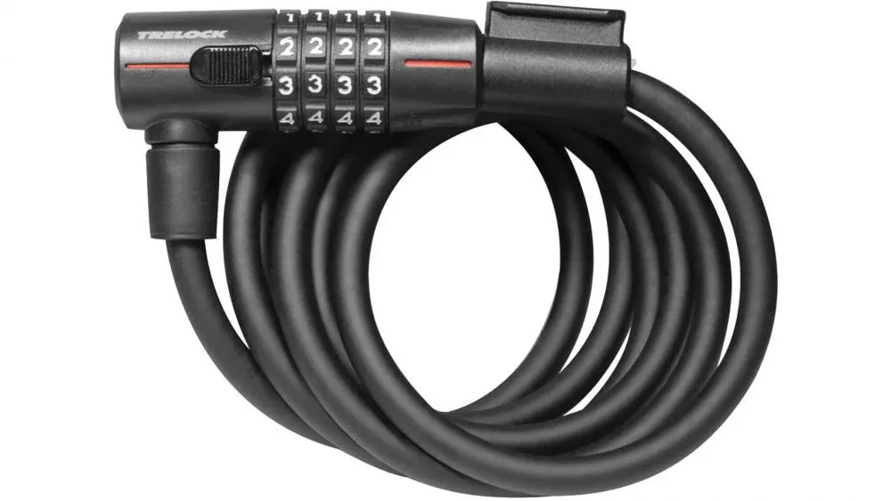 Preisknaller Trelock Zahlen-Kabelschloss KS 415 Code Länge 110 cm Ø 15mm schwarz