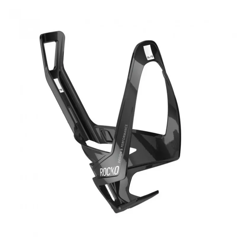 Elite Trinkflaschenhalter Rocko Carbon schwarz glanz/weiß Saisonangebot