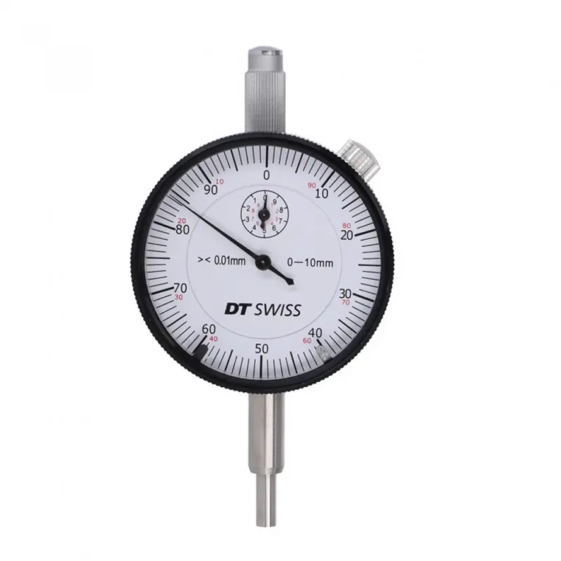 DT Swiss Messuhr Analog 0-10 mm Messbereich - präzise Zentrierhilfe für Laufräder Gratis Versand