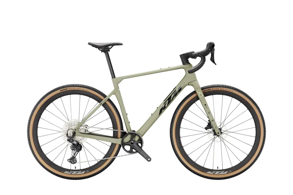 Geprüft KTM Gravelator Elite Cargo Green Matt 2026 - 57 cm