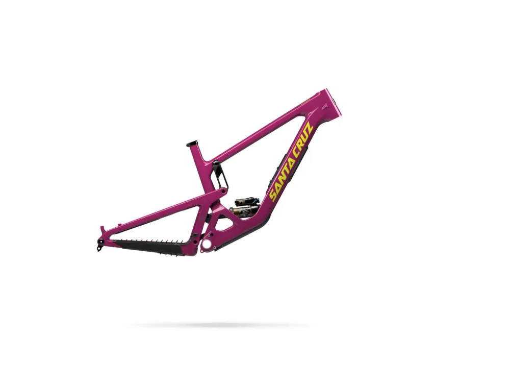 Santa Cruz Bronson 5 CC Frame - Trans Root Beer / XL Kostenloser Rückversand