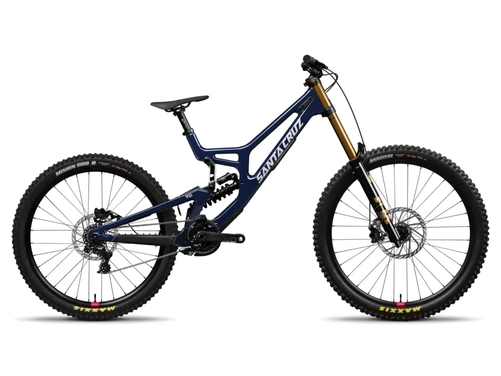 Nur Für Kurze Zeit Santa Cruz V10 8 CC MX DH X01 Gloss Liquid Blue 2027 - M