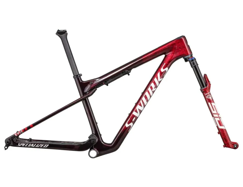 Specialized EPIC WC S-Works FRMSET REDTNT/FLKSIL/GRNT 2024 - XL Bestseller