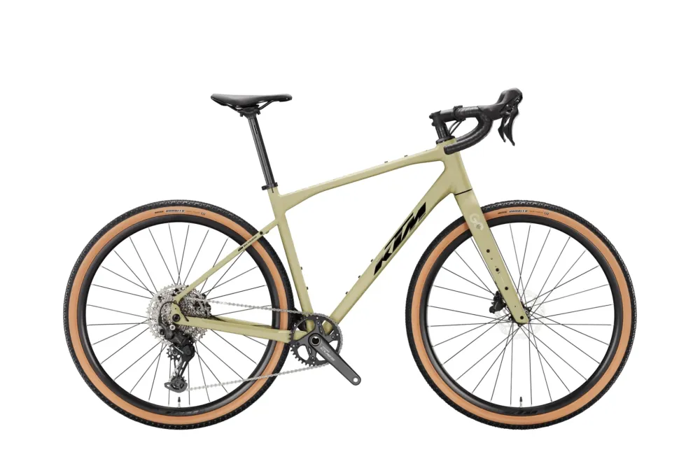 Neuheit KTM Gravelator 25 Mineral Green Matt 2026 - 55 cm