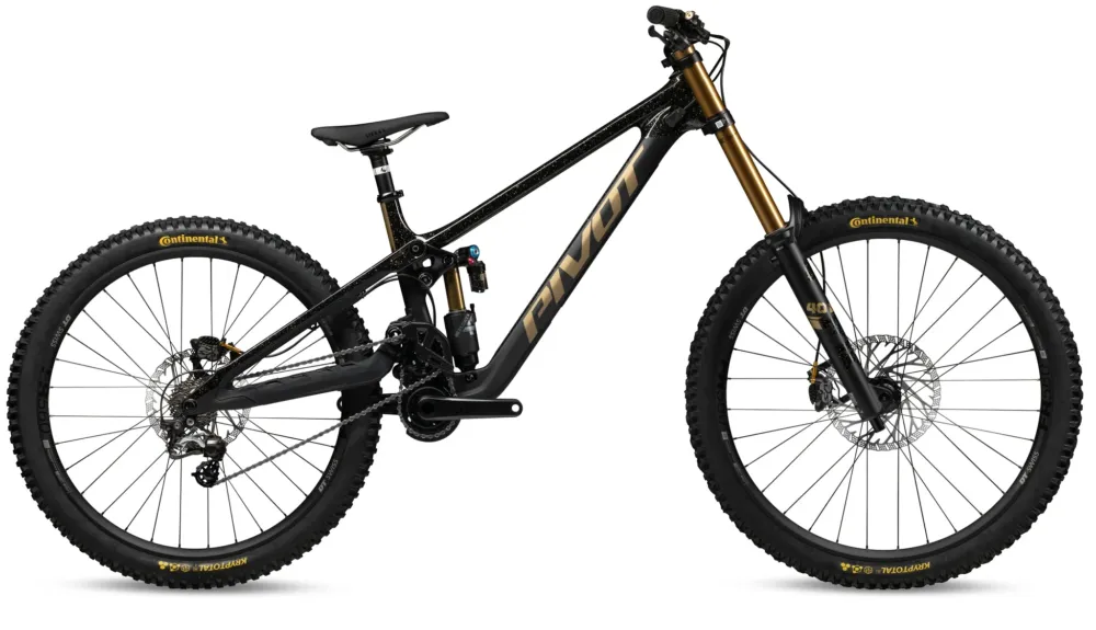 Pivot Phoenix V5 Pro Saint MX AL Black Gold 2025 - S4 Geprüft