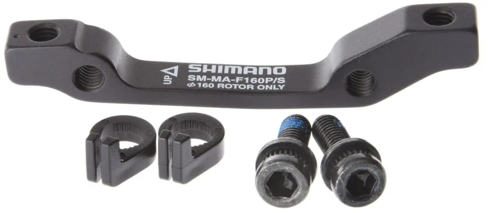 Sale Shimano Scheibenbremsadapter Vorne PM auf IS - 180 mm Scheibe