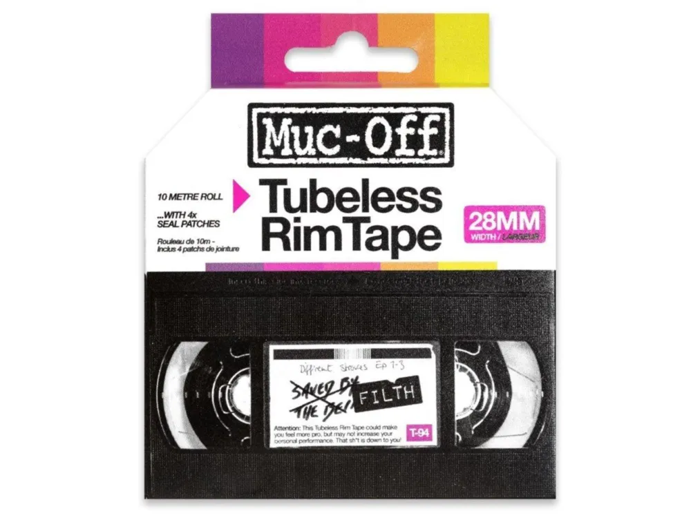 Muc Off Rim Tape 10m Roll Pink - 21mm Echt
