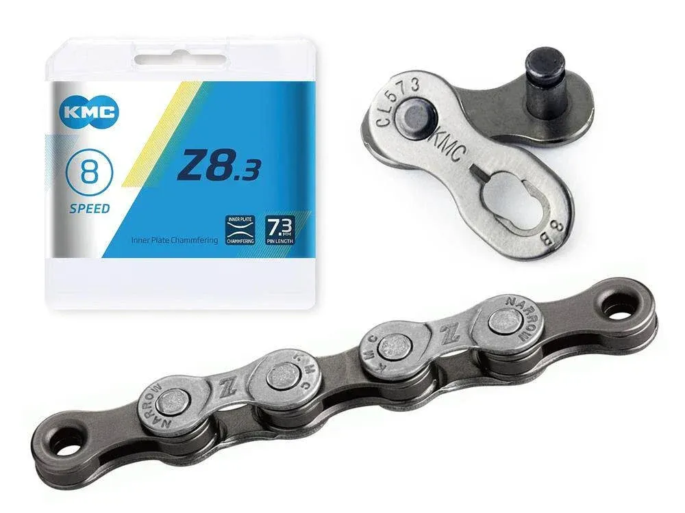Online Kaufen KMC Schaltungskette KMC Z8 1/2"X3/32" - silber/grau