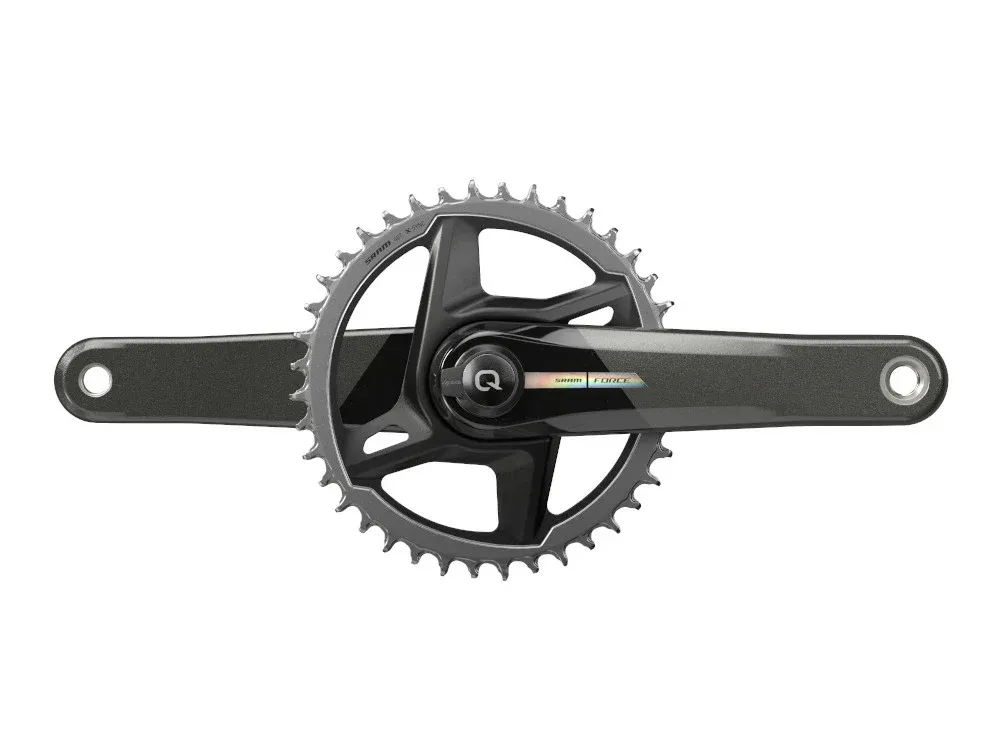 SRAM KURBELGARNITUR QUARQ FORCE AXS MY24 - schwarz Garantierte Lieferung