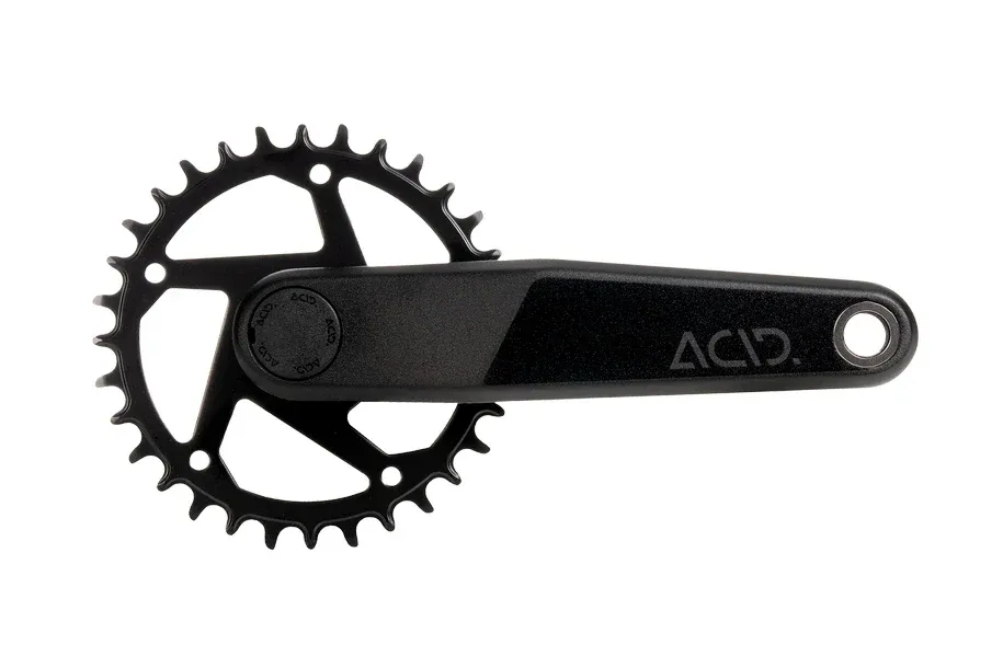 Günstig Acid Kurbelgarnitur MTB 32T CL51 - black / 170 mm