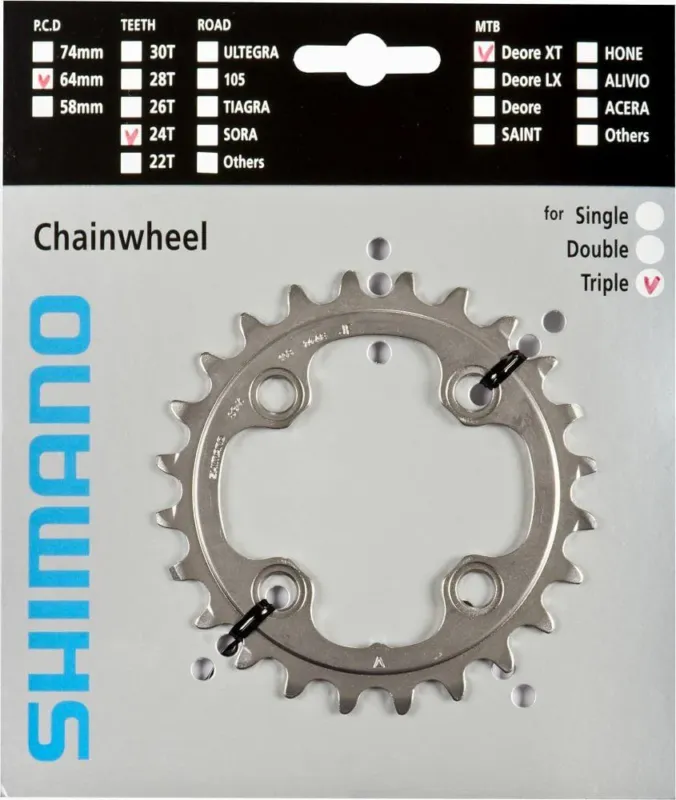 Billig Shimano Kettenblätter DEORE XT FC-M780 - 42 Zähne (AE)