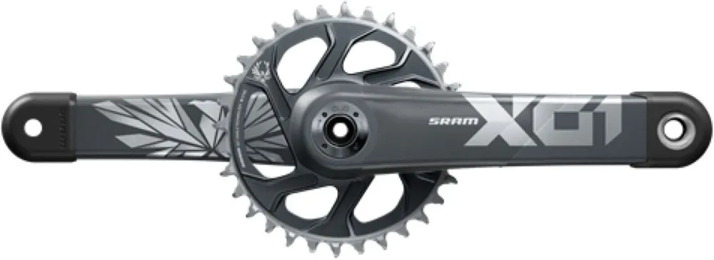 SRAM Kurbelgarnitur X01 Eagle Boost DUB 170 mm / schwarz - SRAM Kurbelgarnitur X01 Eagle Boost DUB 170 mm / schwarz Billig