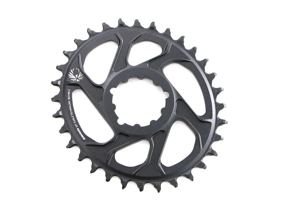 SRAM Ketbla X-Sy Ea oval 34 Teeth DM Alu sch 12x 3mm Ofs Boo - schwarz Kostenloser Versand