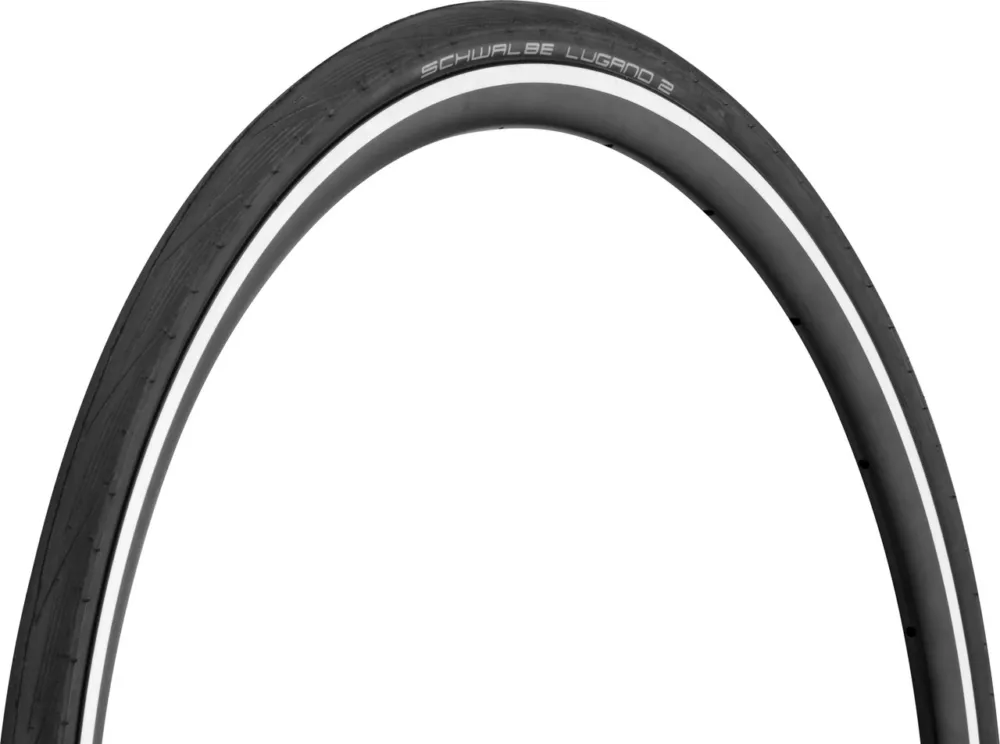 Abverkauf Schwalbe Lugano II Endurance 28" Drahtreifen - schwarz | 28 " | 25 mm | 25-622