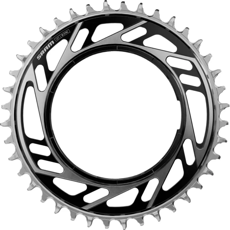 SRAM Kettenblatt X-Sync Road Threaded Mount Red XPLR E1 12-/13-fach - black-silver | 38 Z Billig