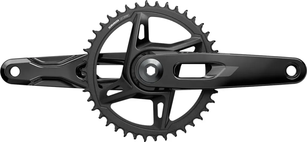 SRAM Rival E1 XPLR Wide DUB DM 1x13-fach Kurbelgarnitur - black | 165,0 mm | 42 Top-Seller
