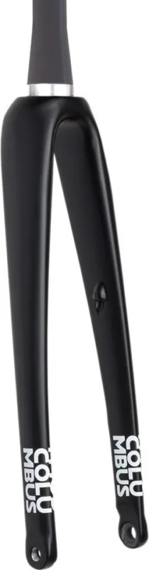 Columbus Futura Disc Integrated Gabel - black matt | 12 mm Steckachse | 28" | 100 mm | 1 1/8" - 1,5" tapered | 45 mm Sonderaktion